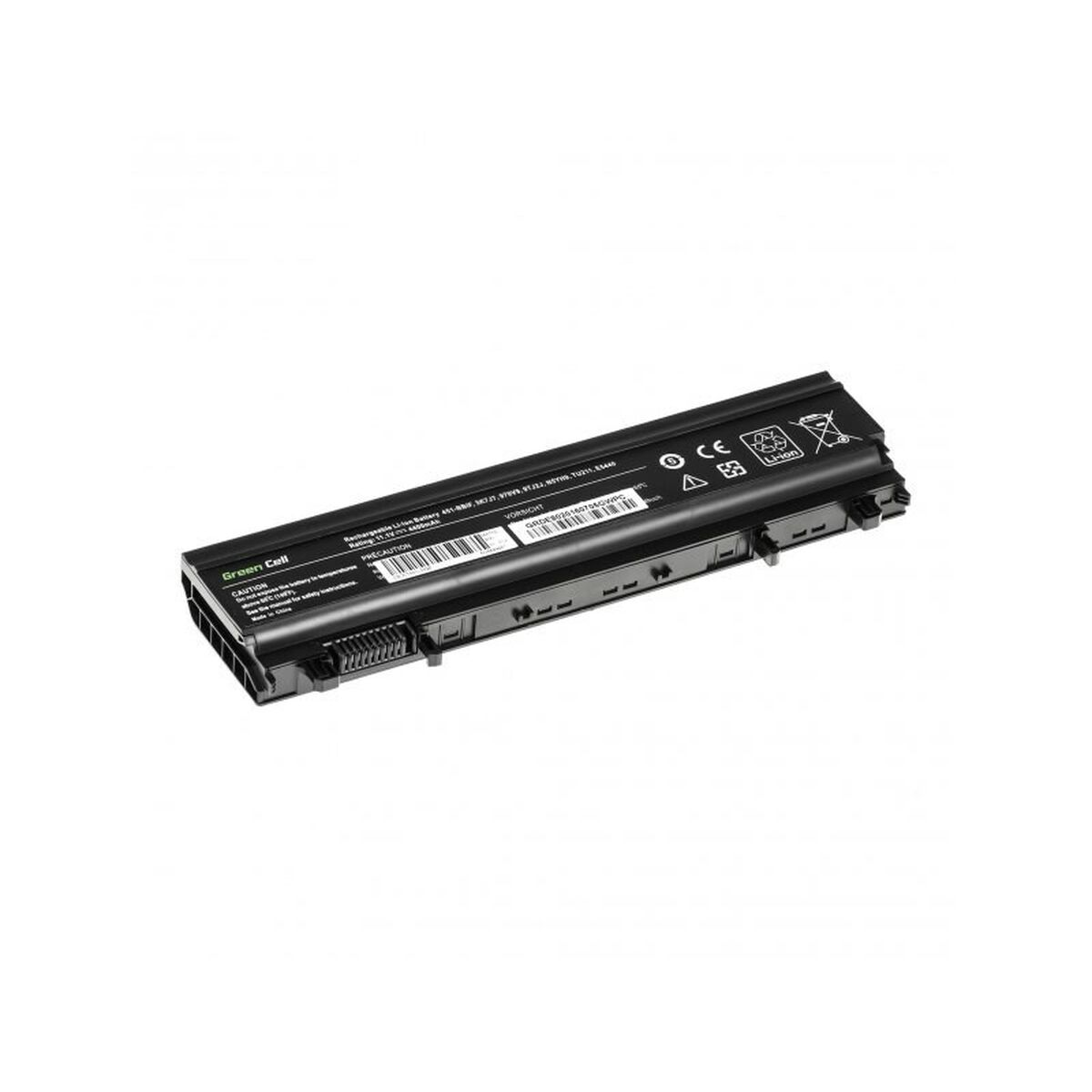 Laptopbatterij Green Cell DE80 Zwart 4400 mAh